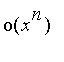 o(x^n)